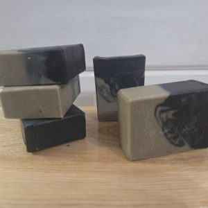 Charcoal & Mud Goat Milk Soap