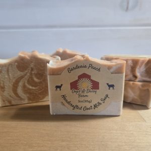 Gardenia Peach Goat Milk Soap