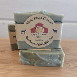 Glacial Clay & Charcoal Goat Milk Soap