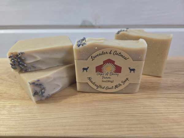 Lavender & Oatmeal Goat Milk Soap