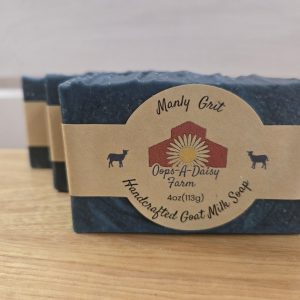 Manly Grit Goat Milk Soap