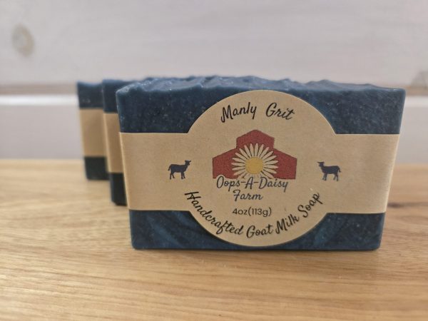 Manly Grit Goat Milk Soap