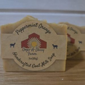 Peppermint Orange Goat Milk Soap