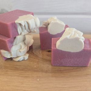 Raspberry Vanilla Goat Milk Soap