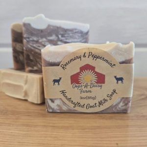 Rosemary Peppermint Goat Milk Soap