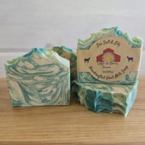 Sea Salt & Lily Goat Milk Soap