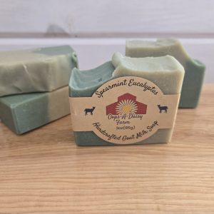 Spearmint Eucalyptus Goat Milk Soap