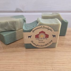 Spearmint Eucalyptus Goat Milk Soap