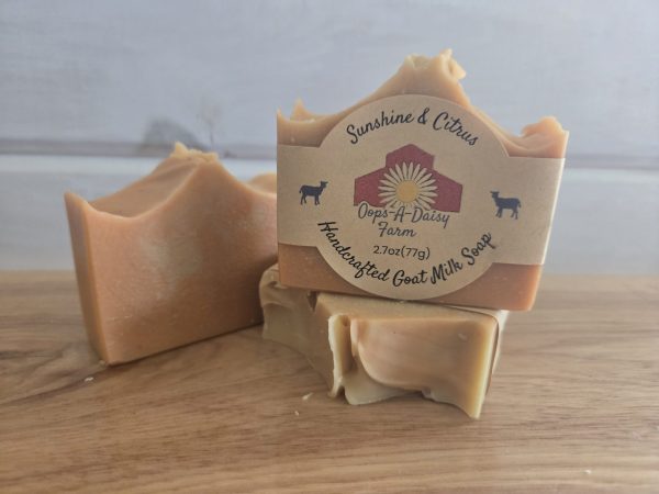 Sunshine & Citrus Goat Milk Soap